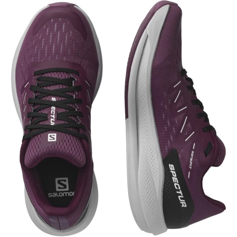 Purple Salomon Spectur Women's Running Shoes | IE EG2154